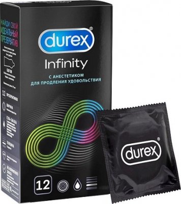 Купить дюрекс презервативы infinity анестет. глад. (вариант 2) №12 в Богородске