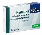 Купить нолицин, таблетки 400мг, 10 шт в Богородске