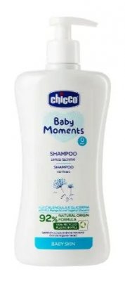 Купить chicco baby moments (чикко) шампунь без слез для новорожденных, 500мл в Богородске