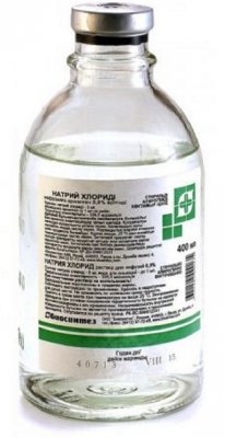 Купить натрия хлорид, раствор для инфузий 0,9%, флакон 400мл, 12 шт в Богородске