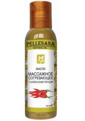 Купить pellesana (пеллесана) масло массажное согревающее с кайенским перцем 100 мл в Богородске
