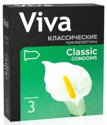 Купить презервативы вива классич. №3 (карекс индастриз, китай) в Богородске