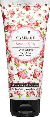 Купить карелин (careline) крем для рук с ароматом розы сладкий поцелуй, 100мл в Богородске