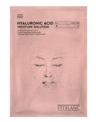Купить steblanc (стебланк) маска для лица тканевая увлажняющая гиалуроновая кислота, 1 шт  в Богородске