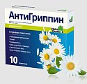Купить антигриппин, порошок для приготовления раствора для приема внутрь, ромашковый 500мг+10мг+200мг, пакетики 5г, 10 шт в Богородске