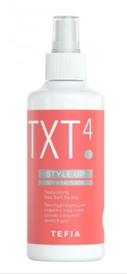 Купить тефиа (tefia) syle up спрей текстурный для волос сильной фиксации морская соль, 250мл в Богородске