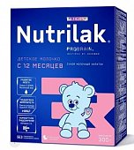 Купить нутрилак (nutrilak) премиум 3 напиток молочный сухой с 12 месяцев 300г в Богородске