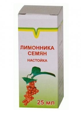 Купить лимонника семян настойка, флакон 25мл в Богородске