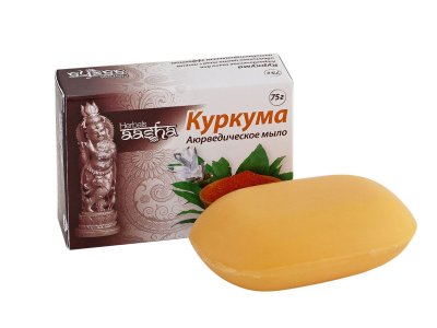 Купить ааша хербалс (aasha herbals) мыло куркума, 75г в Богородске