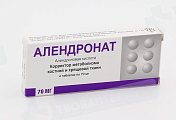 Купить алендронат, таблетки 70мг, 4шт в Богородске