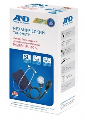 Купить тонометр механический a&d (эй энд ди) ua-100 sl, со встроенным фонендоскопом в Богородске