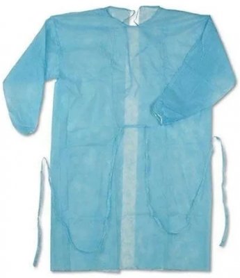 Купить халат медицинский одноразовый нестерильный комфэкс универсальный на резинках меди-п, размер xxl в Богородске
