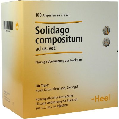 Купить солидаго композитум с, раствор для внутримышечного введения гомеопатический 2,2мл, ампулы 100шт в Богородске