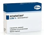 Купить ксалатан, капли глазные 0,005%, флакон-капельница 2,5мл в упаковке 3 шт в Богородске