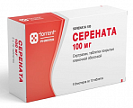 Купить серената, таблетки покрытые пленочной оболочкой 100 мг, 50 шт в Богородске