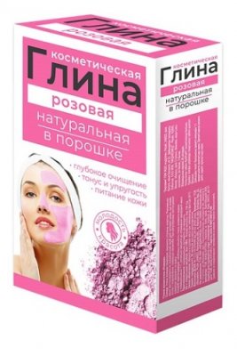 Купить глина розовая, косметическая 100г в Богородске