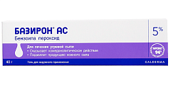 Купить базирон-ас, гель для наружного применения 5%, 40г в Богородске