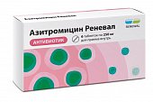 Купить азитромицин-реневал, таблетки покрытые пленочной оболочкой 250мг, 6 шт в Богородске