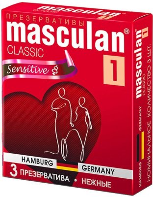 Купить masculan-1 (маскулан) презервативы классик нежные 3шт в Богородске
