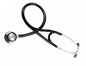 Купить стетоскоп amrus (амрус) 04-ам420 delux master медицинский двухсторонний терапевтический, чёрный в Богородске