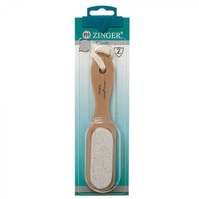 Купить zinger (зингер) пемза pa-07-а мелкая с деревянной ручкой в Богородске