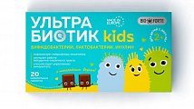 Купить ультрабиотик кидс bioforte (биофорте), таблетки жевательные со вкусом шоколада, 20 шт бад в Богородске
