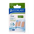 Ecoplast Clear набор полимерных пластырей, 16 шт