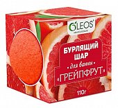 Купить oleos (олеос) шар для ванн бурлящий грейпфрут, 110г в Богородске