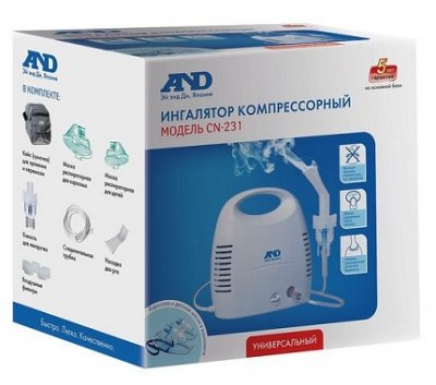 Купить ингалятор компрессорный a&d (эй энд ди) cn-231 в Богородске
