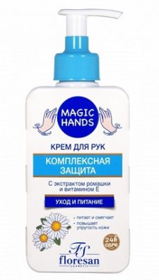 Купить флоресан (floresan) magic hands крем для рук комплексная защита, 250мл в Богородске