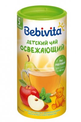 Купить bebivita (бэбивита) чай травяной детский освежающий гранулированный с 6 месяцев, банка 200г в Богородске