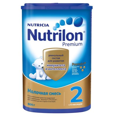 Купить нутрилон премиум 2 (nutrilon 2 premium) молочная смесь с 6 месяцев, 800г в Богородске