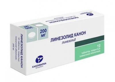 Купить линезолид-канон, таблетки, покрытые пленочной оболочкой 200мг, 10 шт в Богородске