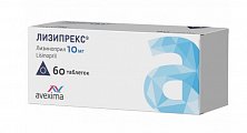 Купить лизипрекс, таблетки 10 мг, 60 шт в Богородске