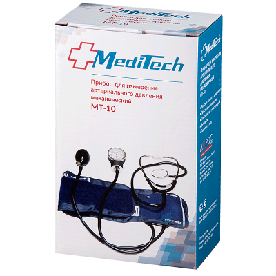 Купить тонометр механический meditech (медитеч) mt-10, со стетоскопом в Богородске