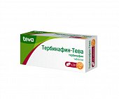 Купить тербинафин-тева, таблетки 250мг, 28 шт в Богородске
