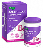 Купить фолиевая кислота с витамином в12, в6, таблетки 90шт бад в Богородске
