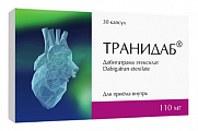 Купить транидаб, капсулы 110мг 30шт в Богородске