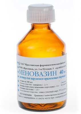 Купить меновазин, раствор для наружного применения, 40мл в Богородске