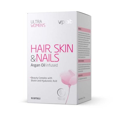 Купить vplab ultra women's витаминно-минеральный комплекс для улучшения состояния волос, ногтей и кожи у женщин, мягкие капсулы 90 шт бад в Богородске