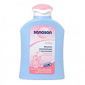 Купить sanosan baby (саносан) молочко для тела увлажняющее с пантенолом, 200мл в Богородске