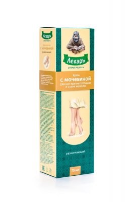 Купить лекарь крем для ног размягчающий при натопышах с мочевиной, 75мл в Богородске