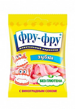 Мармелад Фру-Фру жевательный Зубки, 30г