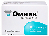 Купить омник, капсулы с модифицированным высвобождением 0,4мг, 100 шт в Богородске