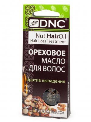 Купить dnc (днц) масло для волос ореховое питательное пакет 15мл, 3шт в Богородске