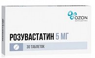 Купить розувастатин, таблетки, покрытые пленочной оболочкой 5мг, 30 шт в Богородске