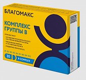 Купить благомакс комплекс витаминов группы в, капсулы 30 шт бад в Богородске