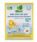 Купить dr.tuttelle (доктор туттелле) соль для ванны морская детская с экстрактом ромашки, 500г в Богородске