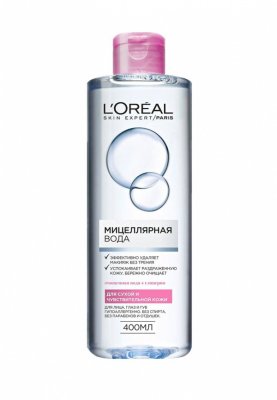 Купить l'oreal (лореаль) мицеллярная вода для сухой и чувствительной кожи, 400мл в Богородске