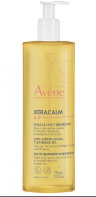 Купить авен ксеракалм а,д (avene xeracalm a.d.) очищающее масло для очень сухой и атопичной кожи лица и тела, 750 мл в Богородске